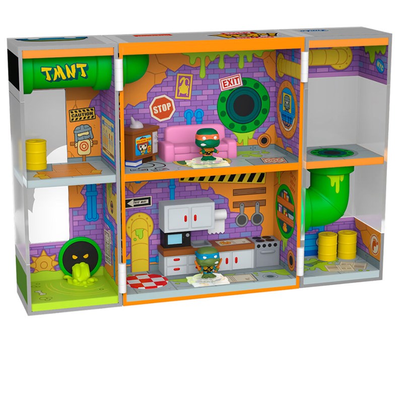 Funko Bitty Boxes! Animation: Teenage Mutant Ninja Turtle - Sewer Lair Funko Bitty Boxes! Animation: Teenage Mutant Ninja Turtle - Sewer Lair